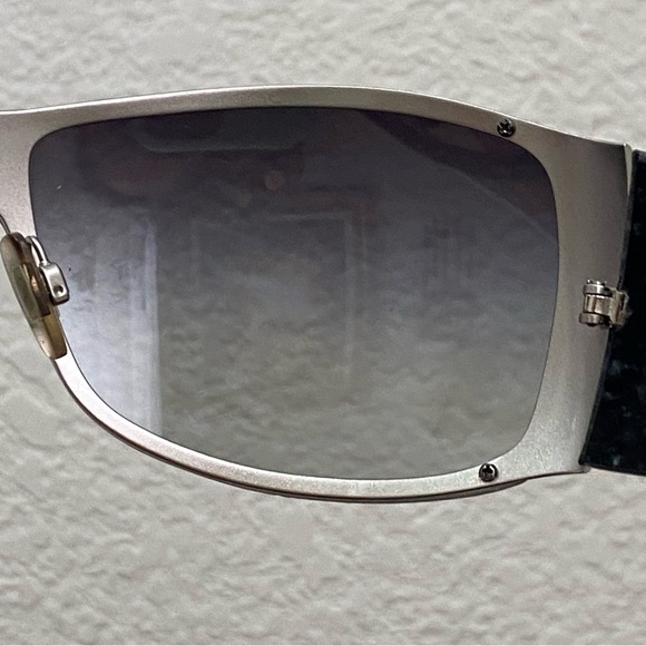 D&G DOLCE & GABBANA DG2019-M 342/8G 120 3N Oversized Oval Wrap Around Sunglasses - Picture 9 of 16